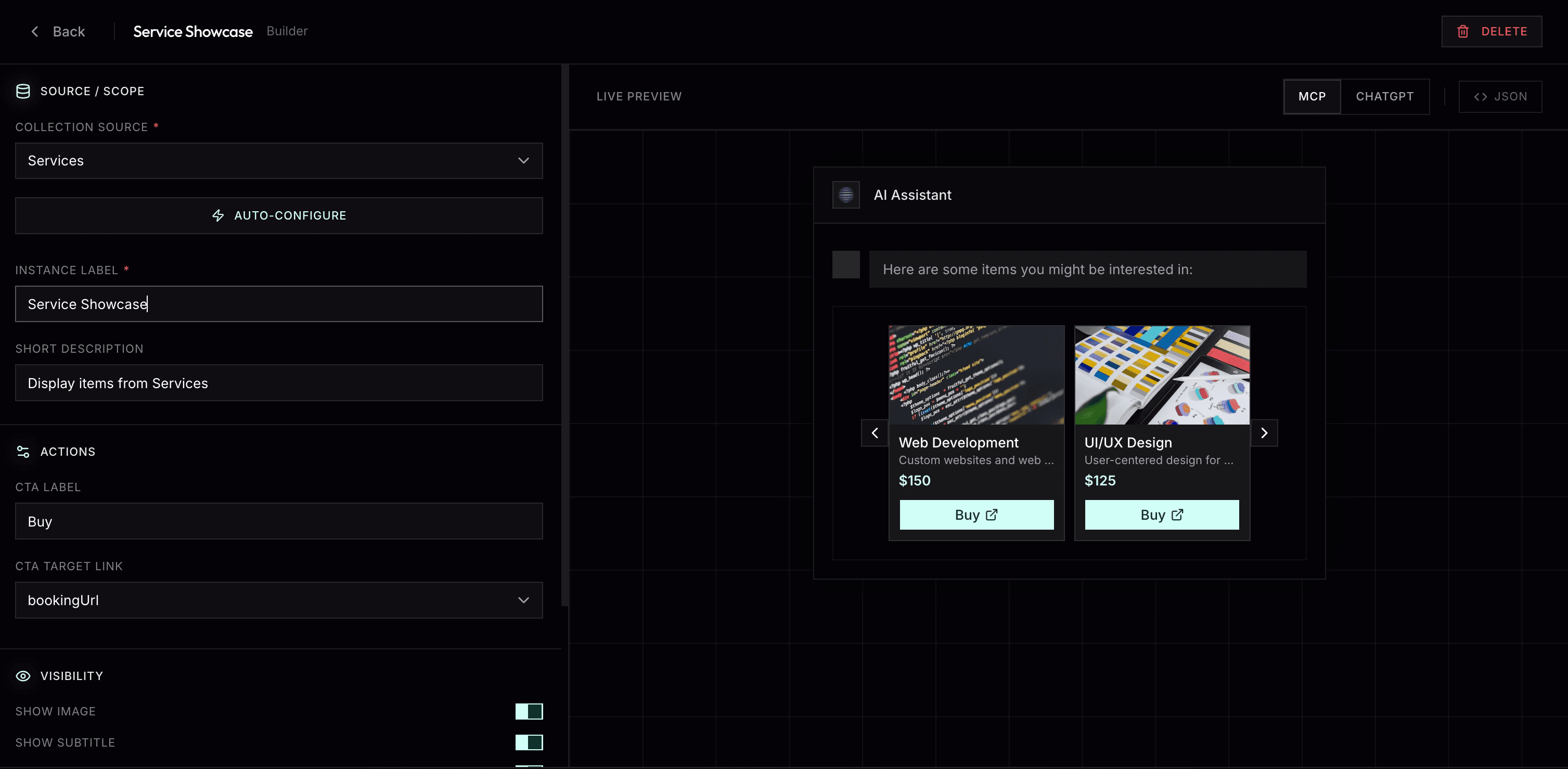 Gateway Studio Live Preview
